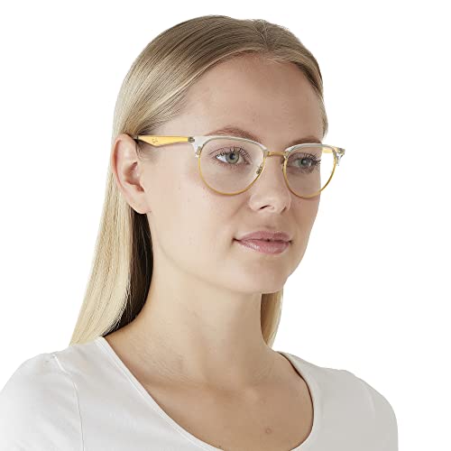 Image of Ray-Ban Unisex Rx6396 Round Prescription Eyeglass Frames