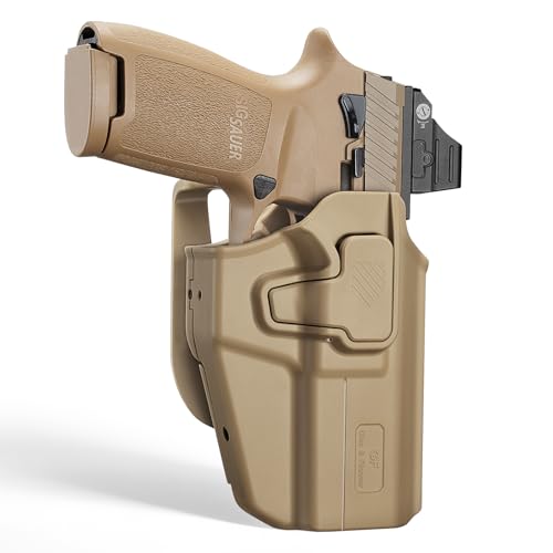 Universal OWB Holster Tan for Glock 17/19/19X, Sig P320 M17/M18,