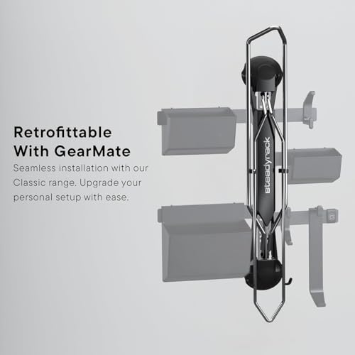 Image of Steadyrack Bike Rack for Road Bikes - The Original Wall Mounted Vertical Bike Storage - Fits Narrow Tires