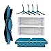 JIABIN Songz Store HÉPATIVEMENT Filtre Rouleau Pinceau Tapis de vadrouille Tissu Fit pour Cecotec Conga 3290 Aspirateur Pièces de Rechange Pièces de Rechange Pièces de Rechange (Color : Photo Color)