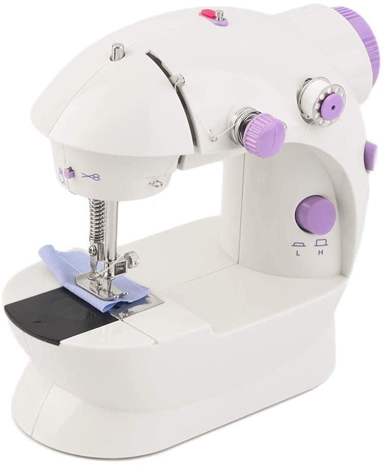 Machine à coudre pour débutant portative XMING mini appareil de couture domestique