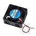 Alinan 6pcs 4020 12V Sleeve Bearing Brushless Cooling Fan 40*40*20MM with 2PIN Terminal 3D Printer & Small Electronics Cooling Fan