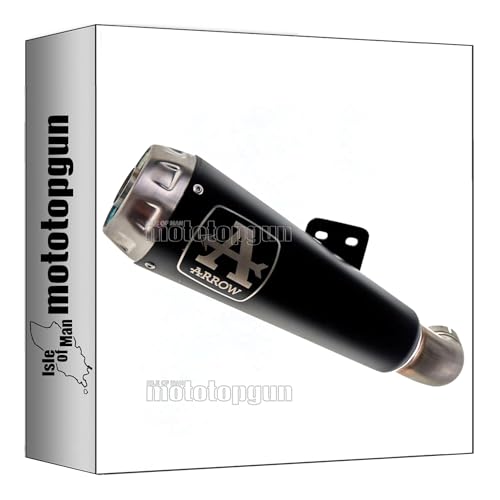Silencieux de haute qualite Arrow Pro-Race en nichrom noir pour Honda CB 500 F 2016