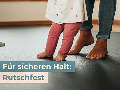 Sanosoft® Krabbelmatte Made in Germany & Öko-Tex - 120cm X 200cm Petrol