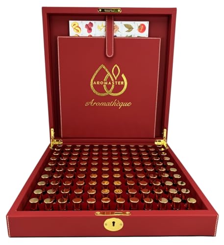 Aromathèque - The Nosing Kit of 120 Aromas by Aromaster (Spanish Version)