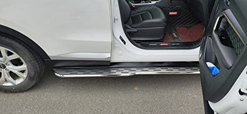 Estribos laterales aluminio plateado Nissan Murano 2015-2023 miniatura 5