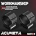 ACUMETA 30mm Scope Rings - Triple-Screw Clamp for 20mm Rails, 1 Inch Height (Black)