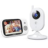 Victure Baby Monitor,Video Baby Monitor with Camera and 2 Way Audio,Infrared Night Vision 3.2