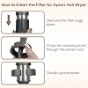 Filter Cleaning Brush Replacement for Dyson Airwrap HS01 HS05 HS08, Part NO. 969760-01