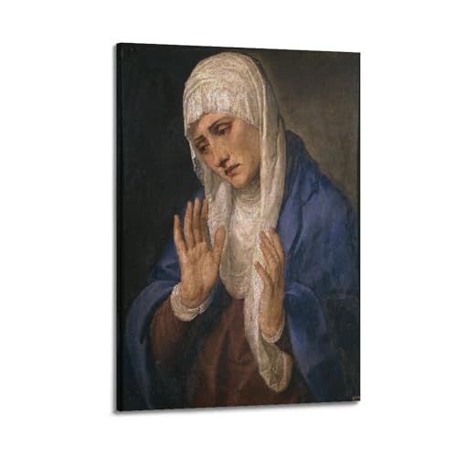 Poster Titian Mater Dolorosa emotion art de la Renaissance 40x60 cm