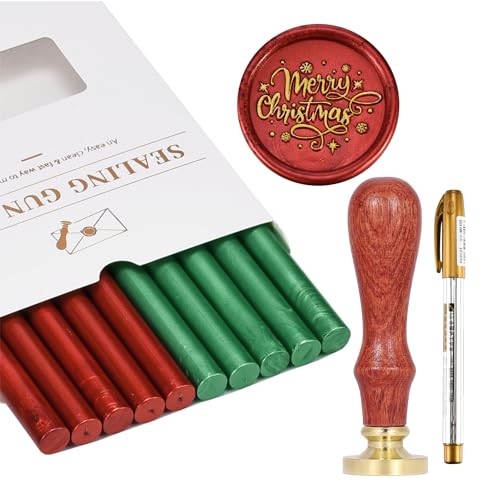 Kit de cachet de cire pour invitations de mariage et cartes de Noël Yoption - 3