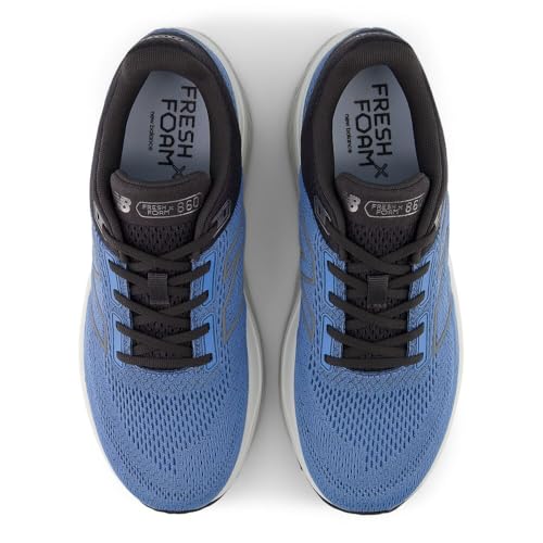 New Balance New Balance Men's Fresh Foam X 860 V14 Running Shoe, Blue Laguna/Black Cement/Grey Matter, 9.5 M