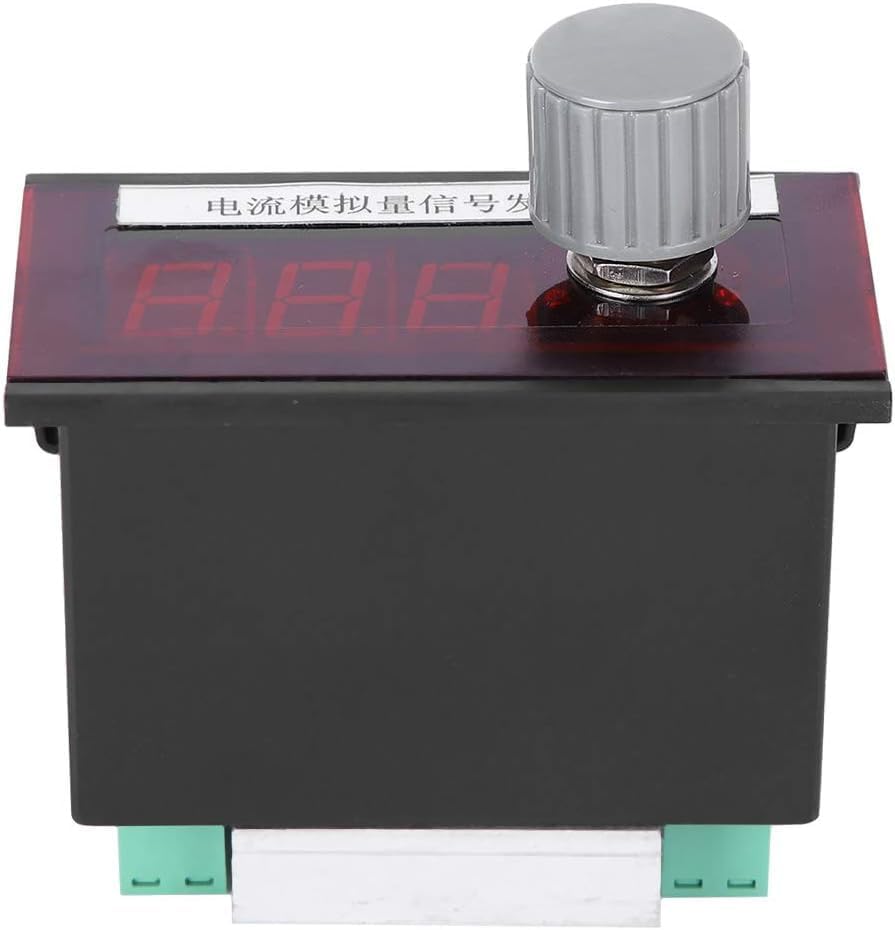 Compatible with Digital Current Generator Signal Generator Digital Display with Large KnobAnalog Simulator for PLC Function Generators