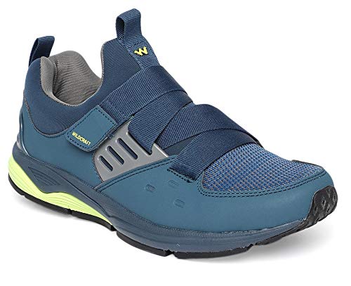 Kenzo Blue_Lime Trekking\u0026Hiking Shoes 