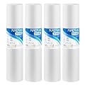 PUREPLUS 5 Micron 20" x 4.5" Whole House Sediment Home Water Filter Replacement Cartridge, Compatible with DGD-5005-20, AP810-2, P5-20BB, FP25B, FPMB5-20, 155358-43, SDC-45-2005, 4 Pack