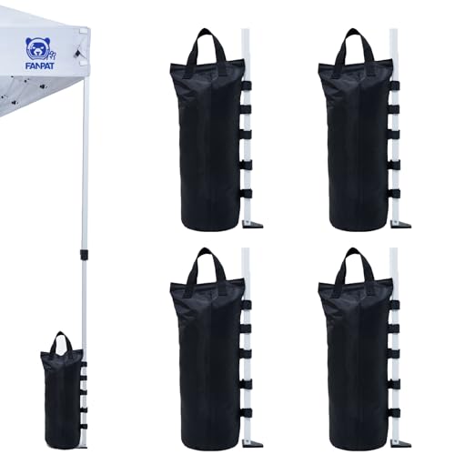 FANPAT Canopy Weights(132LBS), for Heavy Duty,600D Waterproof Sand Bags for