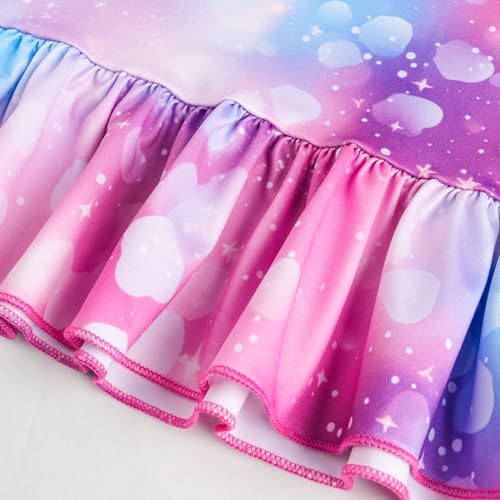 LQSZ Girls Nightgown Night Dress Flutter Sleeve Sleepwear 3-10 Years Pajamas Nightgowns for Little Girls