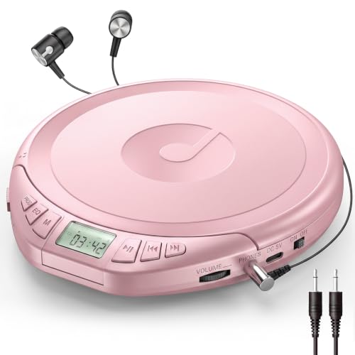 Gueray Lecteur CD Portable avec Casque...