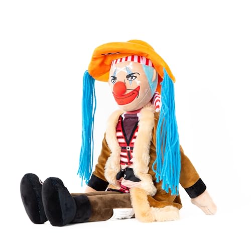 Image of Jay Franco One Piece Buggy Plush Pillow Buddy - Super Soft Clown Character Pillow - Polyester Microfiber, 26 Inches