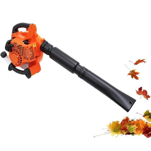 25.4cc 2-Stroke Gas Leaf Blower, 424 CFM, Handheld