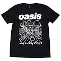 Rock Off officially licensed products Oasis Definitely Maybe Line Drawing T Shirt Size M