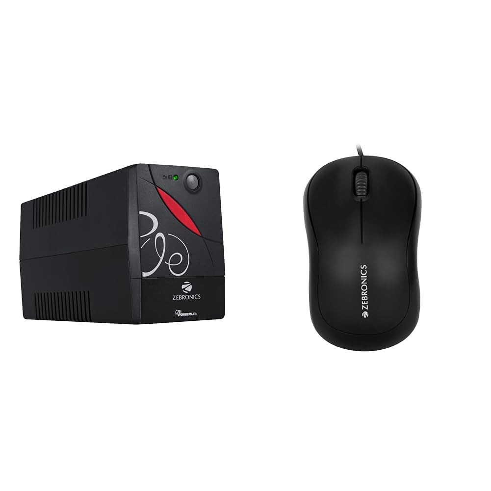 ZEBRONICS Zeb-U725 600VA UPS for Desktop/PC/Computers (not for Routers) with Automatic Voltage Regul (B0BBKZQ8Y4) Amazon Price History, Amazon Price Tracker
