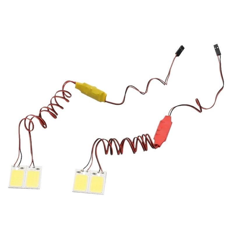 Luce LED Stroboscopica Impermeabile Modello RC Volo Notturno DIY | Illuminazione multimodello, aereo nave auto dron(Strobe 4.8-6V)