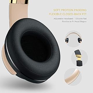 DOQAUS Casque Bluetooth sans Fil, Casque Bluetooth 3 EQ Modes, Casque 52 Heure autonomie, Casque Audio avec Microphone… - Les Beatles, Paul McCartney, John Lennon, RIngo Starr, George Harrison DOQAUS Casque Bluetooth sans Fil, Casque Bluetooth 3 EQ Modes, Casque 52 Heure autonomie, Casque Audio avec Microphone… – Image 3
