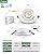 zouzai 20 Pack 4 inch 5CCT LED Gimbal Led Recessed Light with Junction Box, 360°+90° Adjustable Directional Eyeball Lighting, Dimmable, 2700K/3000K/3500K/4000K/5000K, 900LM, 10W=85W-ETL&Energy Star