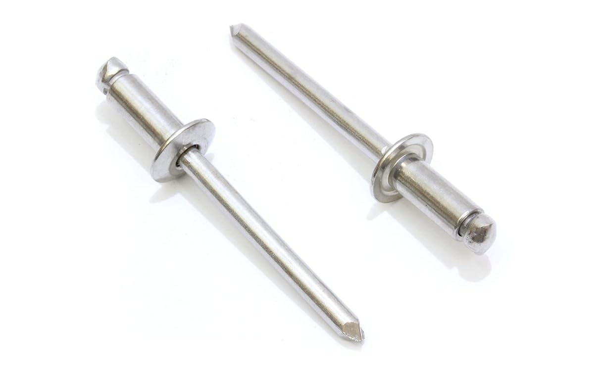 Aluminium Blind Rivet Size 5mm x 12mm (3/16" X 1/2") Metal POP Rivets for Riveting Gun/Riveter Machine - 100 pieces-picture-22