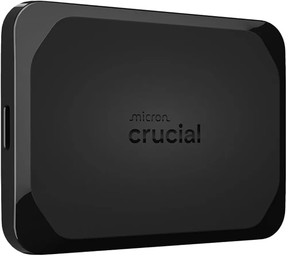 Crucial X10 Pro 1To Disque SSD Externe Portable, Jusqu’à 2100Mo/s en Lecture et 2000Mo/s en écrituree, USB-C 3.2, PC et Mac, Résistance à l’Eau et à la Poussière IP55 - CT1000X10PROSSD902