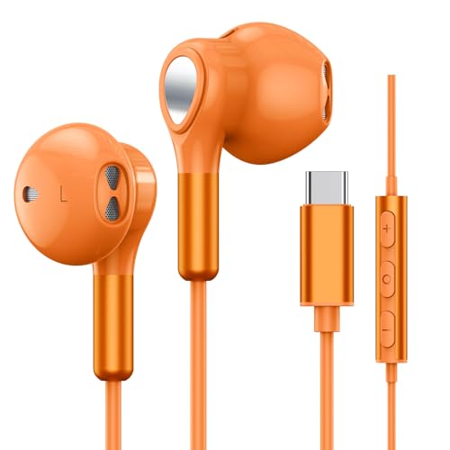 USB C�w�b�h�t�H�� Samsung S25 FE S24 A16 A17�p �L���C���z�� ���C�C���C���[ Type C �C���z�� �}�C�N�t�� �{�����[���R���g���[�� �ቹ �X�e���I �m�C�Y�L�����Z�����O iPhone 17 Pro Max Air 16