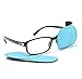 Adecco LLC 6pcs Amblyopia Eye Patches For Glasses,Kids Eye Patch,Treat Strabismus and Lazy Eye Patch For Children(blue)