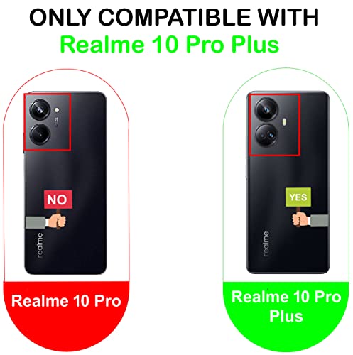 Image of A rtistque Back Cover Case for Realme 10 Pro Plus 5G with Camera Protection | Shockproof TPU | Stylish Protective Design | Slim Fit | Ultra Matte | Realme 10 Pro Plus 5G Back Cover - Green