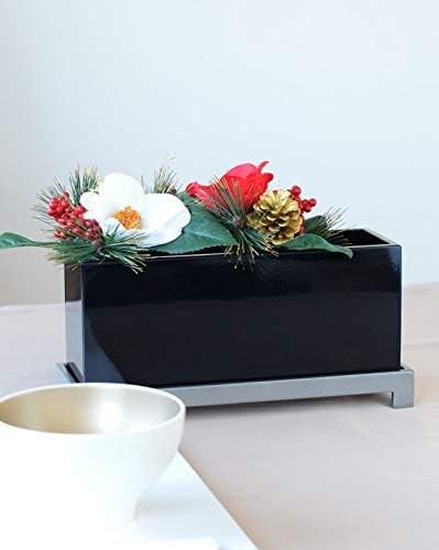 Amazon Co Jp 台付花器 ロータイプ ブラック シルバー 花器 花瓶 花びん 花材 フラワーベース 黒塗 漆器 漆塗り 和風モダン おしゃれ お正月飾り ホーム キッチン Amazon Co Jp 台付花器 ロータイプ ブラック シルバー 花器 花瓶 花びん 花材 フラワーベース 黒塗 漆器 漆塗り 和風モダン おしゃれ お正月飾り ホーム キッチン
