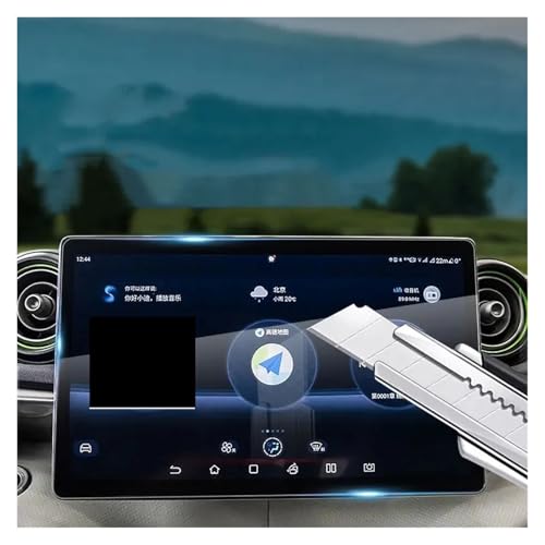 Verre trempé pour BYD Dolphin protège écran de navigation GPS 2024 - 3