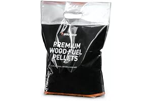 Premium Wood Fuel Pellets - Eco-Friendly Heat Source for Fire Pits and More