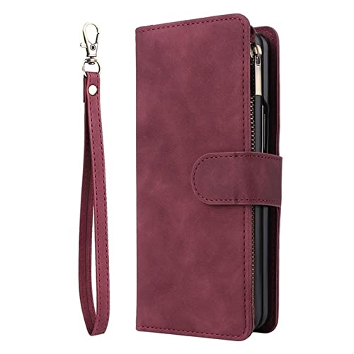 Étui Samsung Galaxy Z Fold 4 portefeuille cuir pour éviter les rayures d'écran