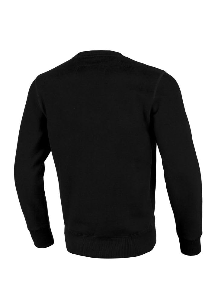 PITBULL - Sweatshirt Herren Small Logo, Pullover Herren, Sweatshirts Casual, Männer Pulli Sport, Longsleeve Sweat Shirt, Männer Blouse