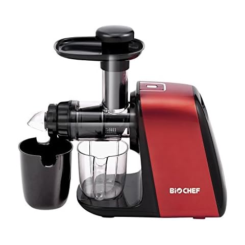 BioChef Axis Compact Entsafter/Slow Juicer/Horizontaler Entsafter - 150Watt & 80 U/min: Der ultimative Weizengras und Blattgemüse Entsafter Cover