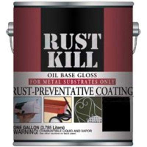 Majic Paint Rust Kill Multi Purpose Enamel, Gallon Gloss Black (YEN8-6000-1) Category: Auto Body Paints