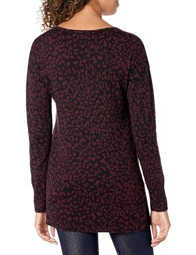 Image of Amazon Essentials Women's Lightweight V-Neck Tunic Sweater, Long Sleeve, Ribbed (Available in Plus Size)