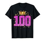 100 Year Old Birthday Crown 100th B-Day Crew Party Friends T-Shirt