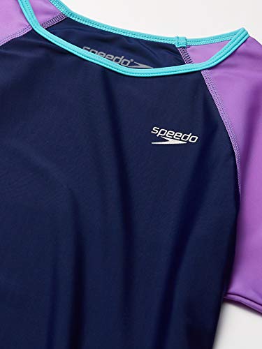Image of Speedo Girl's Uv Swim Shirt Long Sleeve Rashguard