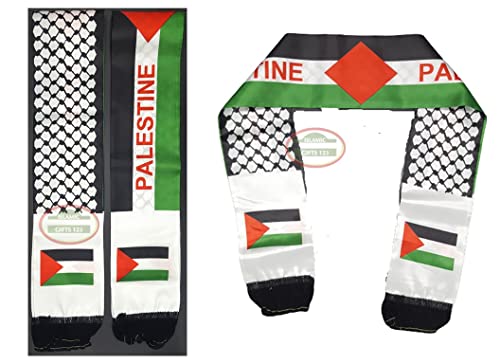 Wholesale Palestine Scarf آل القدس Jerusalem Palestine Flag KEFFIYEH Men's Scarf AQSA Free Gaza Scarf Palestine Wedding Gifts2
