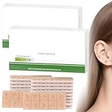 200Pcs Dauernadeln Akupunktur Ohrsamen Akupunkturpflaster,Einweg-Ohrpflaster zur Massage, Beschwerden lindern,Standardgröße