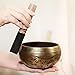 9.5cm Nepal Handmade Tibetan Singing Bowl Set Decorative Meditation Chakra Singing Bowl