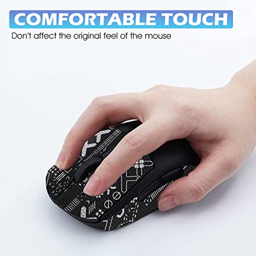 Image of Verilux Mouse Grip Tape for G Pro Wireless Anti-Slip Non-Fading Gaming Mouse Skin Sweat Resistant