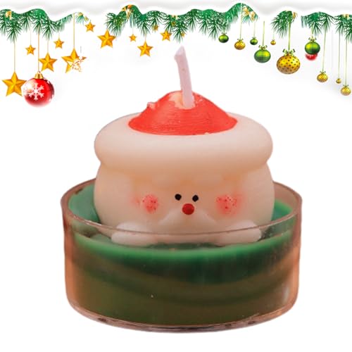 Bvizyelck Velas Aromatizadas Navideñas, Velitas Para Bodas, Decoración Navideña para Sala Dormitorio Comedor y Eventos