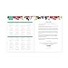 Blue Sky Day Designer for 2019-2020 Academic Year Monthly Planner, Flexible Cover, Stapled Binding, 8.5' x 11', Floral Sketch